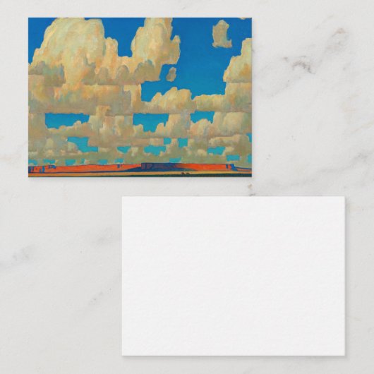 Cloud World by Maynard Dixon ノートカード (正面/裏面)