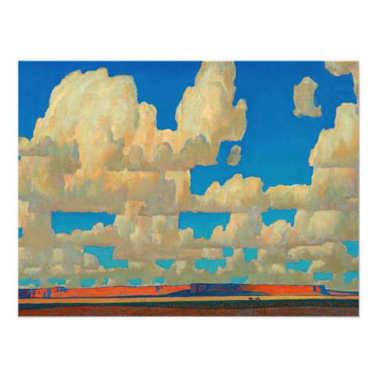 Cloud World by Maynard Dixon フォトプリント (正面)