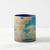 Cloud World by Maynard Dixon マグカップ (中央)