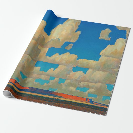 Cloud World by Maynard Dixon ラッピングペーパー (アンロールド)
