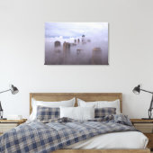 Cloudbase in the City On Canvas キャンバスプリント (インサイチュ (寝室))