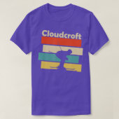 Cloudcroft New Mexico Retro Ski Tシャツ (デザイン正面)