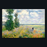 Cloude MonetのArgenteuil近くのポピー畑 フォトプリント<br><div class="desc">Poppy Fields near Argenteuil by Claude Monet,  1875，キャンバス上の油</div>