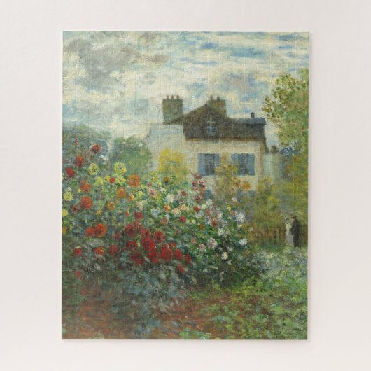 cloude_monet,_the_artist's_garden_in_algenteuil_(a ジグソーパズル (縦)
