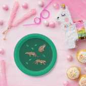 Clouded Leopard ペーパープレート (パーティー)