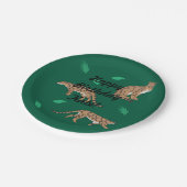 Clouded Leopard ペーパープレート (アングル)