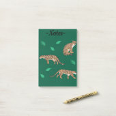 Clouded Leopard ポストイット (デスク上)