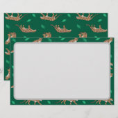 Clouded Leopard 便箋 (正面/裏面)