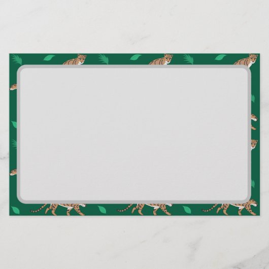 Clouded Leopard 便箋 (正面)