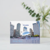 Cloudgate – イリノイ州シカゴ ポストカード (スタンド正面)