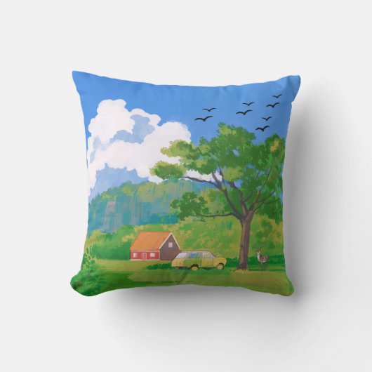 Cloudlane Cottage  クッション (正面)