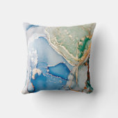 Cloudsマクロ。空の色と白の色の汚れ。Tr クッション (裏面)