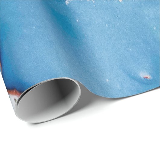 Cloudsマクロ。空の色と白の色の汚れ。Tr ラッピングペーパー (ロールコーナー)