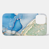 Cloudsマクロ。空の色と白の色の汚れ。Tr Case-Mate iPhoneケース (裏面 (横))