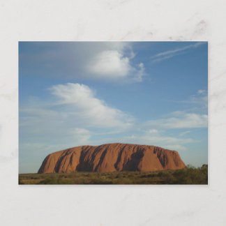 Clouds at Ayers Rock ポストカード