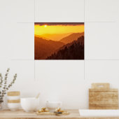 Clouds Fills Valley, Tennessee ポスター (キッチン)