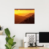 Clouds Fills Valley, Tennessee ポスター (ホームオフィス)