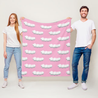 clouds Fleece Blanket フリースブランケット