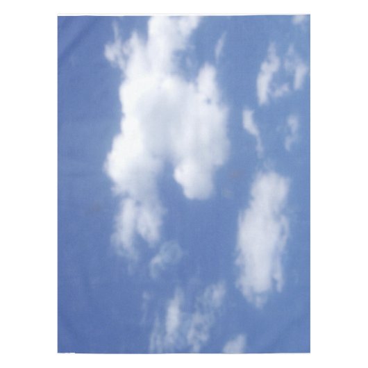 clouds in blue sky テーブルクロス (正面)