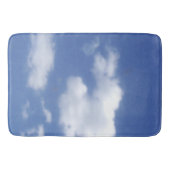 clouds in blue sky bath mat バスマット (正面)