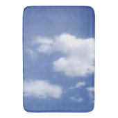 clouds in blue sky bath mat バスマット (正面縦)