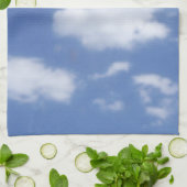 clouds in blue sky kitchen towel set キッチンタオル (折り畳み)