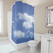 clouds in blue sky shower curtain シャワーカーテン (インサイチュ)