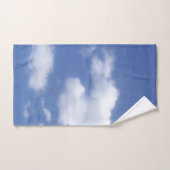 clouds in blue sky towel set バスタオルセット (ハンドタオル)