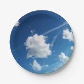 Clouds, in the light  ペーパープレート (正面)