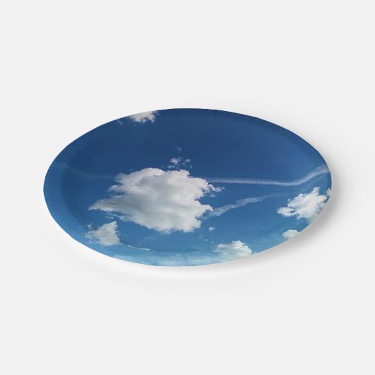 Clouds, in the light  ペーパープレート (アングル)