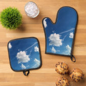Clouds in the light 鍋つかみ&鍋敷きセット (トップダウン)