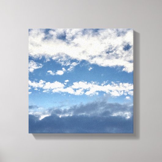 Clouds on Canvas Wall Art キャンバスプリント (正面)