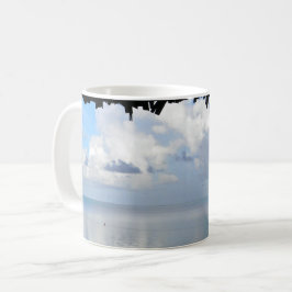 Clouds over Bora Bora コーヒーマグカップ
