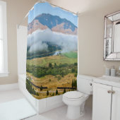 Clouds Over Flathead River シャワーカーテン (インサイチュ)