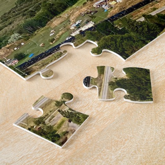 Clouds Over Flathead River ジグソーパズル (側面)