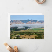 Clouds Over Flathead River ノートカード (正面/裏面インサイチュ)