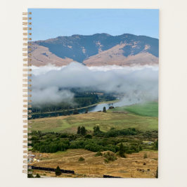 Clouds Over Flathead River プランナー手帳