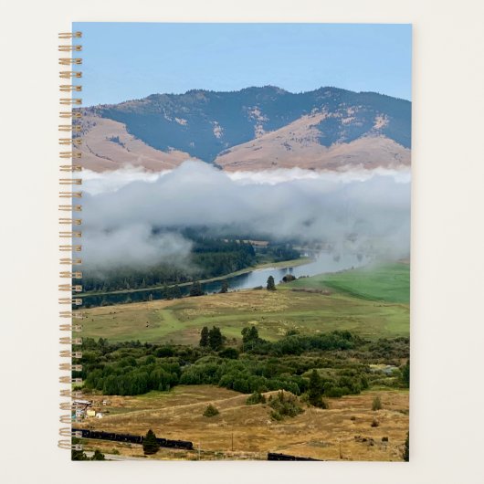 Clouds Over Flathead River プランナー手帳 (正面)
