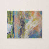 Clouds Over Marsh Painting / Artist Larry Lerew ジグソーパズル (横)