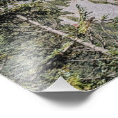 Clouds Over Mount Rainier Scenic Landscape フォトプリント (角)