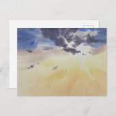 Clouds painting in watercolor  ポストカード (正面/裏面)
