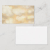 Clouds Sunset Sky Lightworker Business Cards 名刺 (正面/裏面)