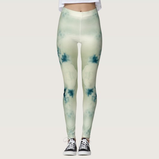 Clouds Women'sレギンス レギンス (正面)