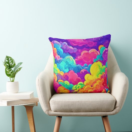 Cloudscapeアカラフルート クッション (椅子)