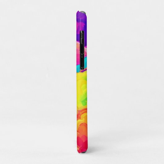 Cloudscapeアカラフルート Case-Mate iPhoneケース (裏面/左)