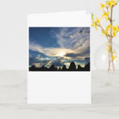 Cloudscape、カード カード (黄色い花)