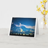 Cloudscape、カード カード (黄色い花)