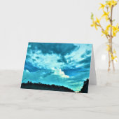 Cloudscape、カード カード (黄色い花)