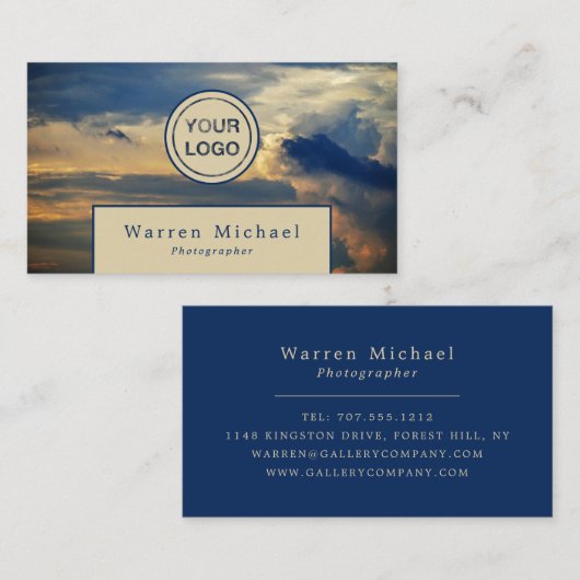 Cloudscape，写真家，写真 名刺 (正面/裏面)