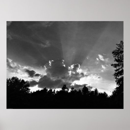 Cloudscape / Noir, ポスター (正面)